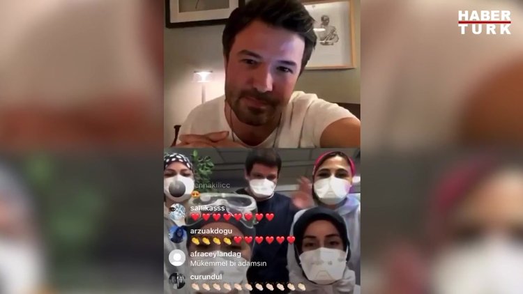 Yalın canlı yayında sağlık çalışanlarına bağlandı