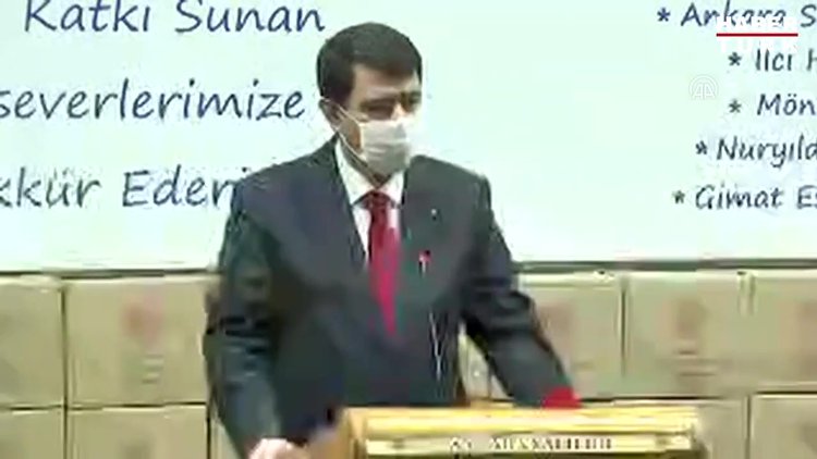 Vali Şahin, "Gıda yardımı kampanyası"nın tanıtım programına katıldı