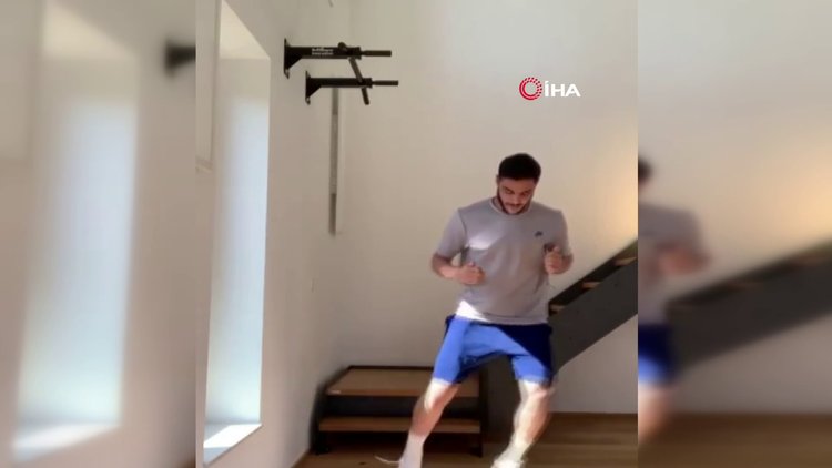Ozan Kabak'tan 45 saniyede 83 çılgın yan adım