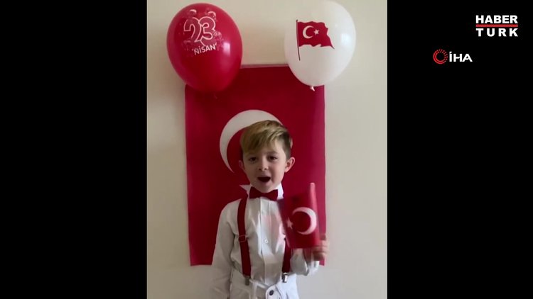 Campanharo ve Ben Rienstra'nın çocukları da 23 Nisan coşkusuna ortak oldu