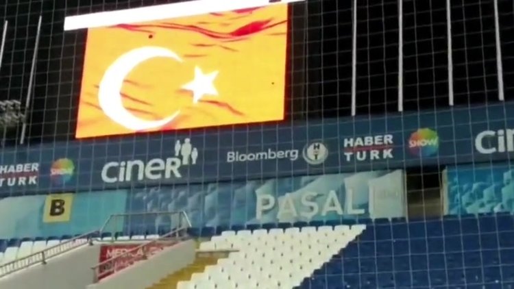 Kasımpaşa'da İstiklal Marşı!