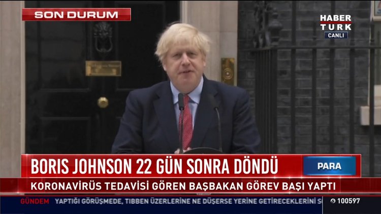 Johnson'dan çok önemli açıklamalar: Salgının ikinci kez yükselmesi riskini alamayız