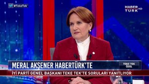 Teke Tek Özel - 28 Nisan 2020 (İYİ Parti Genel Başkanı Meral Akşener)