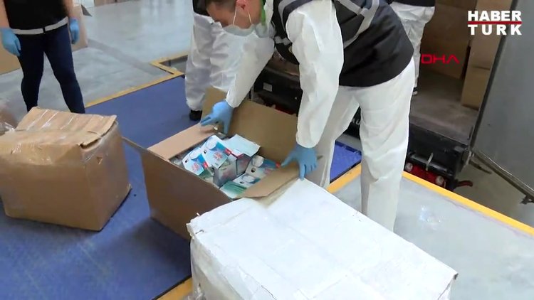 İstanbul'da gümrük kaçağı 1 milyon 170 bin tl'lik tıbbi malzeme ele geçirildi