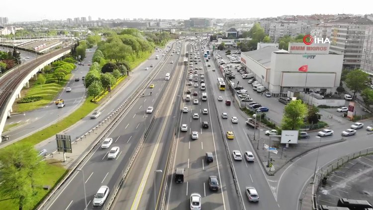 İstanbul trafiği korona virüs öncesi haline geri döndü