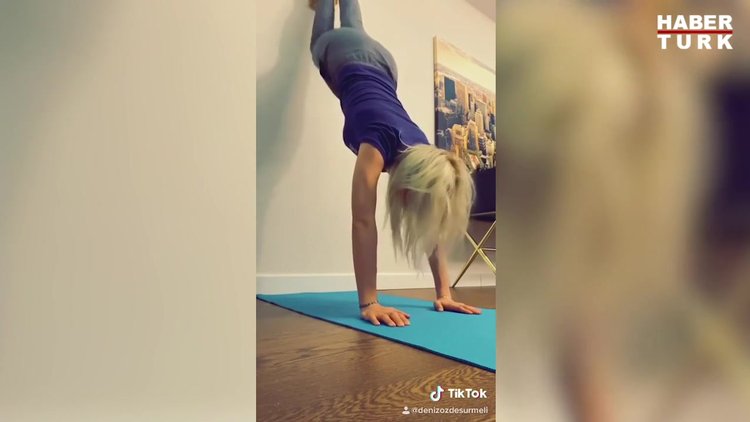 Eski Türkiye güzellerinden Deniz Özde Sürmeli sosyal medyada yeni akım yarattı