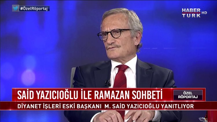 Özel Röportaj - 8 Mayıs 2020 (Ramazan ayı nasıl yaşanmalı? Prof. Dr. Yazıcıoğlu anlatıyor)