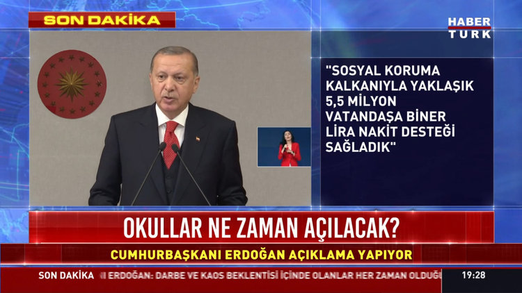 Cumhurbaşkanı Erdoğan: 23 24 25  26 Mayıs tarihlerinde 81 ilde sokağa çıkma kısıtlaması uygulanacak