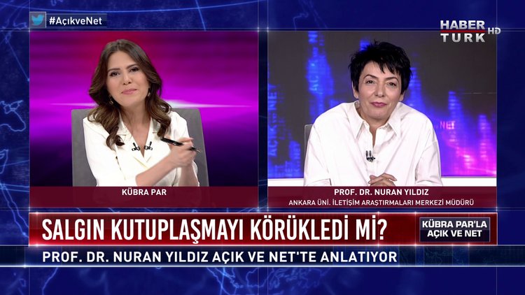 Açık ve Net - 17 Mayıs 2020 (Salgın kutuplaşmayı körükledi mi? Prof. Dr. Nuran Yıldız anlatıyor)
