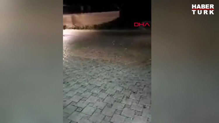 Kosova'da beyzbol topu büyüklüğünde dolu yağdı