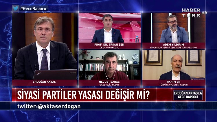Gece Raporu - 20 Mayıs 2020 (Siyasi partiler yasası değişir mi?)