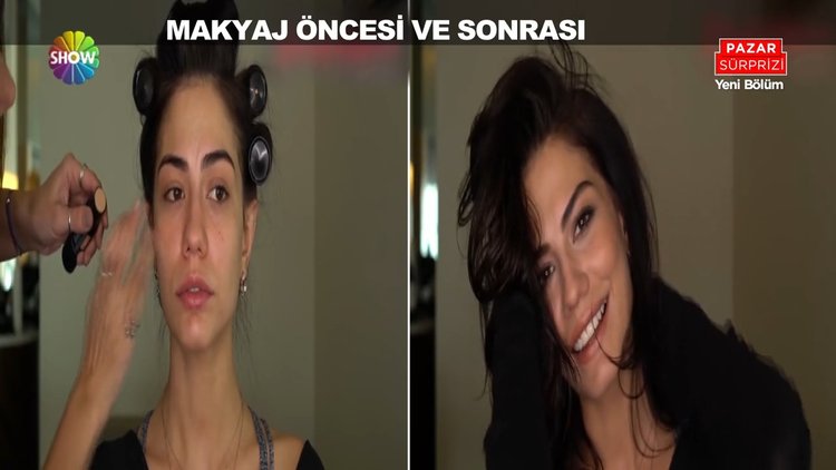 Ünlülerin makyaj öncesi ve sonrası halleri!