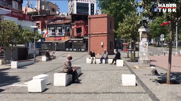 65 yaş üstü vatandaşlar sokağa çıktı