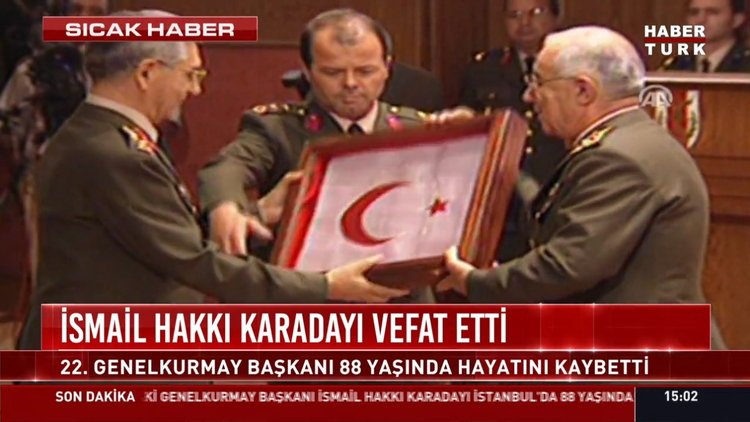 İsmail Hakkı Karadayı vefat etti