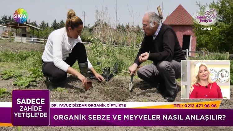 Dr. Yavuz Dizdar organik çiftlikte!