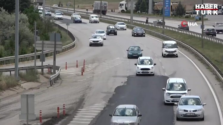 Kısıtlama kaldırıldı, sürücüler yollara akın etti: 'kilit kavşak'ta trafik yoğunluğu