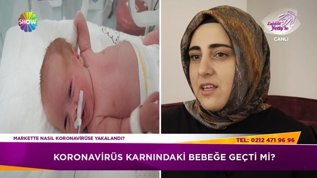 7 aylık hamileyken Koronavirüs'e yakalandı!