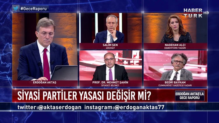 Gece Raporu - 2 Haziran 2020 (Siyasi partiler yasası değişir mi, seçim barajı düşürülür mü?)
