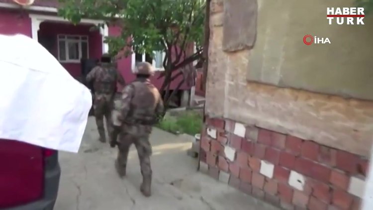 Tuzla'da 32 adrese hava destekli ve koordineli polis operasyonu