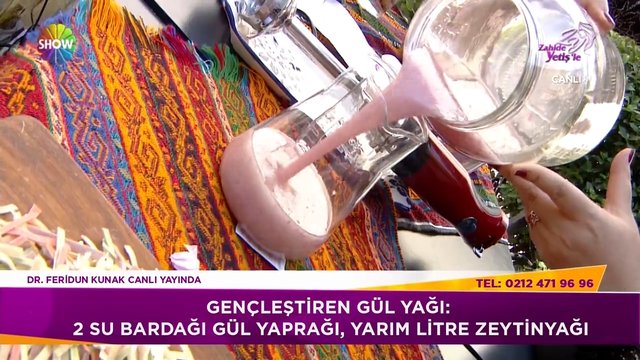 Gençleştiren gül yağı!