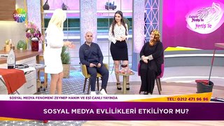 Sosyal medya fenomeni Zeynep Hanım ve eşi Uzman Psikolog Esra Ezmeci'ye birlikte sosyal medya nedeniyle evliliklerde yaşanan problemleri canlandırdılar. ...