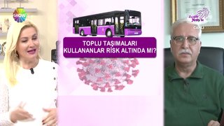 Prof. Dr. Tevfik Özlü toplu taşıma kullananların hijyen kurallarına azami ölçüde önem vermeleri gerektiğini söyledi.