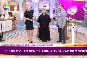 Deniz Hanım 4 ayda kaç kilo verdi?