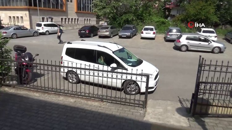 Karısını rehin alarak vuran zanlı adliyede