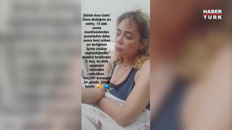 Demet Evgar'ın dudağına ne oldu?