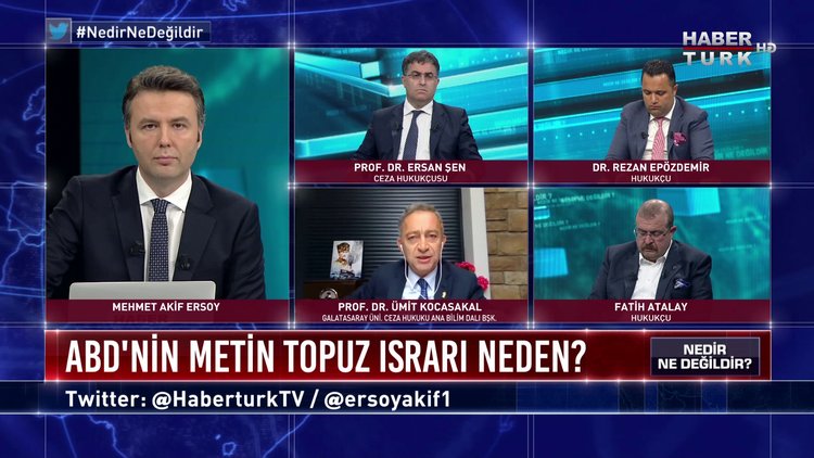 Nedir Ne Değildir - 11 Haziran 2020 (ABD'nin Metin Topuz ısrarı neden, arka planında ne var?)