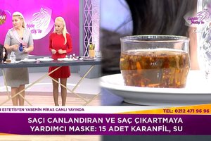 Saç çıkartan maske!