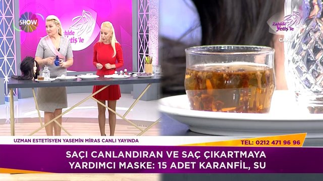 Saç çıkartan maske!