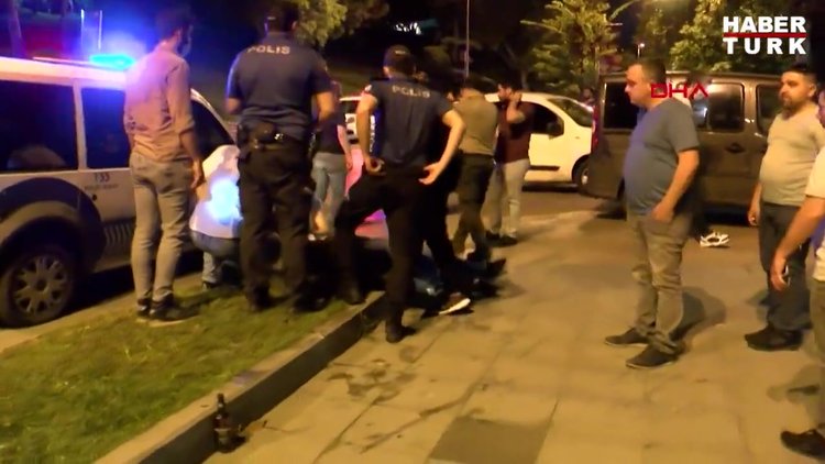 Maçka Parkı'nda alkol alan iki grup arasında kavga: 2 yaralı