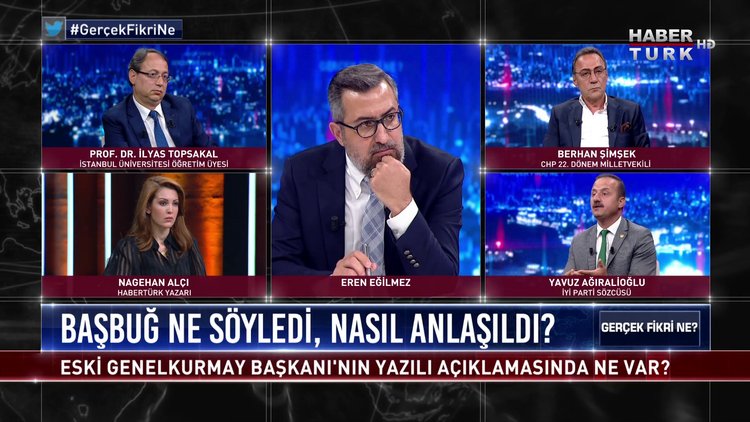 Gerçek Fikri Ne - 13 Haziran 2020 (Eski Genelkurmay Başkanı İlker Başbuğ'un yazılı açıklamasında ne var?)