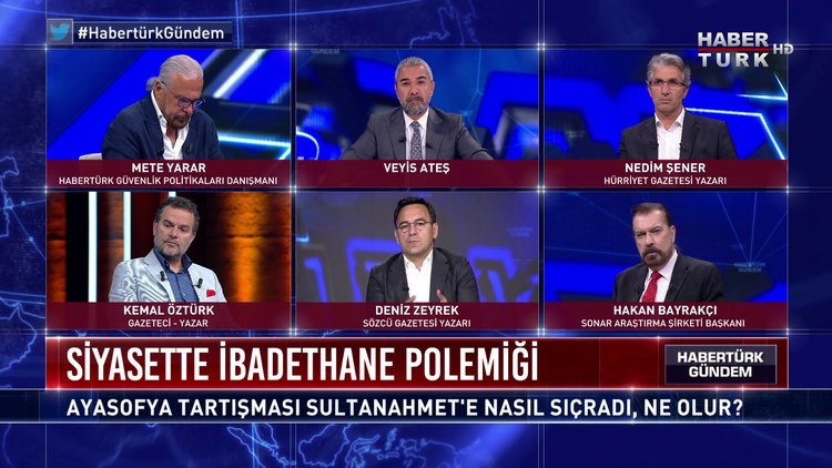 Habertürk Gündem - 14 Haziran 2020 (Ayasofya tartışması Sultanahmet'e nasıl sıçradı, ne oldu?)