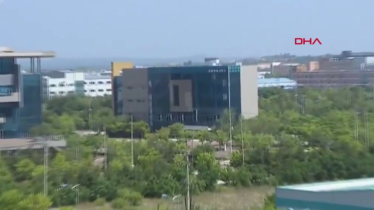 Kuzey Kore Kore-İrtibat Bürosu'nun imha görüntüleri yayınlandı