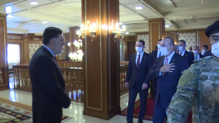 Türk heyet Libya'da