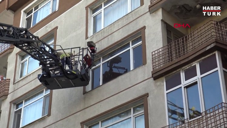 Savcı boş eve girme izni verdi, iki güvercinden biri kurtarıldı