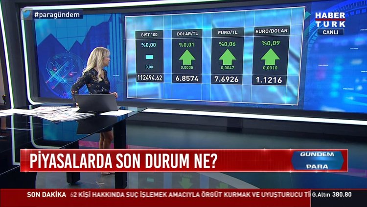 Dolar 6.85'in üzerinde