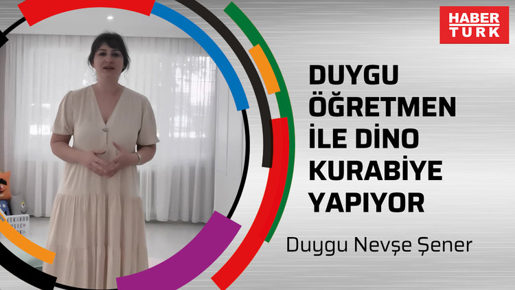 Duygu Öğretmen ile Dino Kurabiye Yapıyor