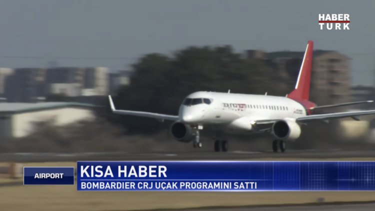 Bombardier CRJ uçak programını sattı