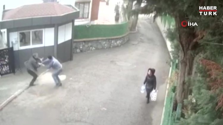 Kartal'da kayınpeder cinayeti kamerada