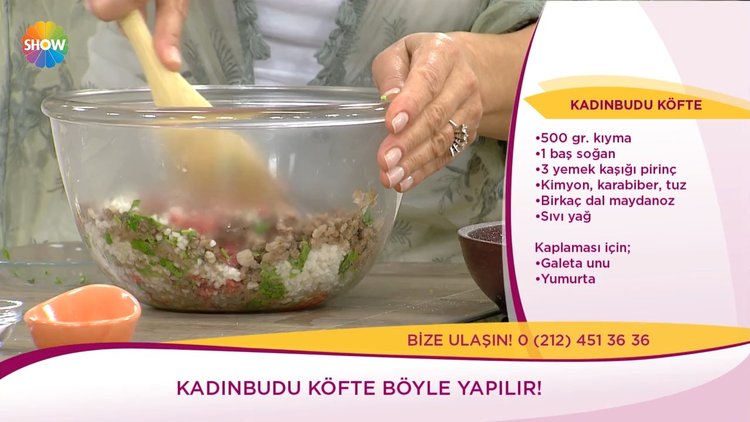 Kadınbudu köfte nasıl yapılır? Kadınbudu köfte yapım tarifi