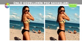 Ünlü güzellerin tatil pozları!