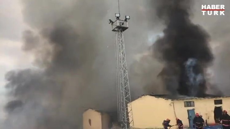 Hendek'teki patlamadan yeni görüntüler