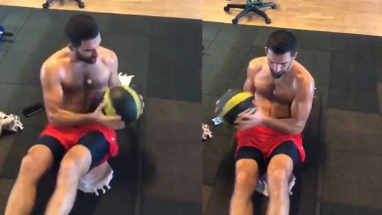 Arda Turan sıkı çalışıyor!