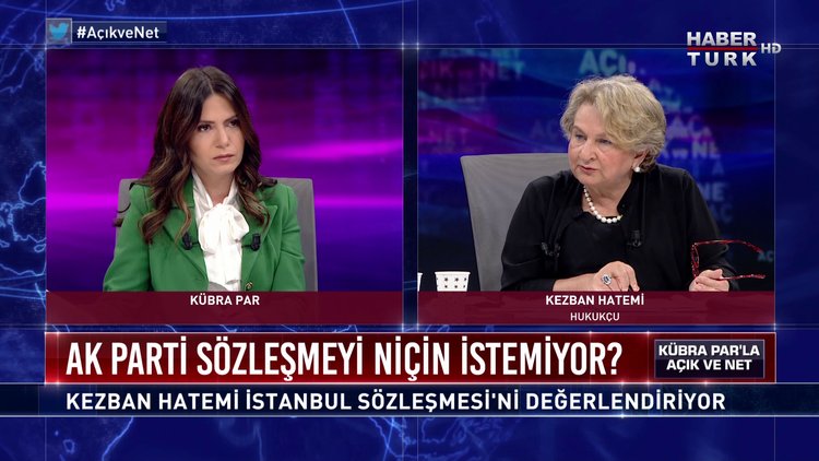 Açık ve Net - 5 Temmuz 2020 (AK Parti İstanbul Sözleşmesi'ni niçin istemiyor? Kezban Hatemi anlatıyor)