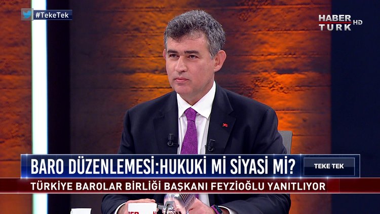 Teke Tek - 7 Temmuz 2020 (Türkiye Barolar Birliği Başkanı Metin Feyzioğlu)