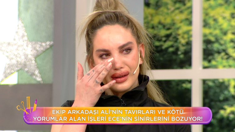 Elenme korkusu Ece'nin ağlamasına neden oldu!