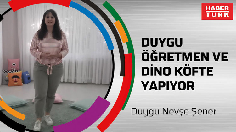 Duygu Öğretmen ve Dino Köfte Yapıyor